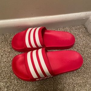 Worn a few times. Can tell on the bottom other than that. Good. For sure.